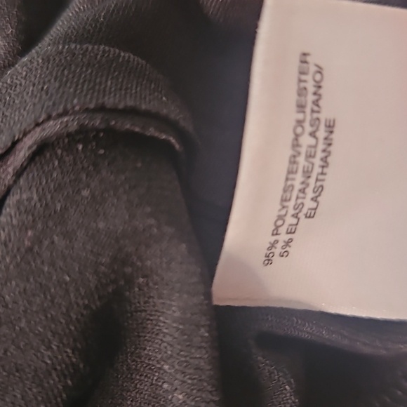 Anne Klein Black Sleeveless Jersey Midi Dress with Button and Twist Detail - Picture 12 of 12